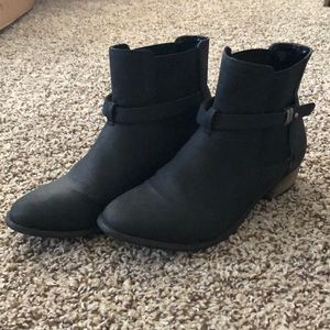 Black Booties Size 9